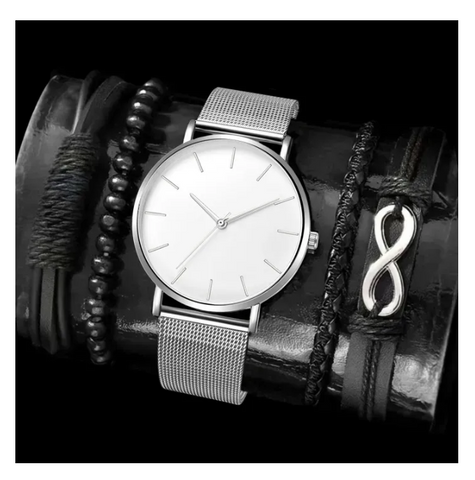 Подарочный набор Часы + браслет (59527), style2 00-00059527_000058482 фото