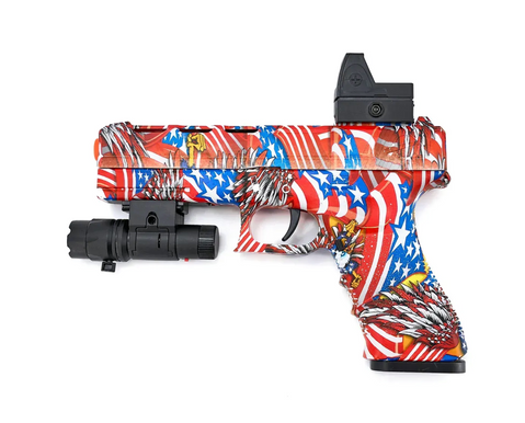 ДИТЯЧИЙ ІГРАШКОВИЙ ГЕЛЬ БЛАСТЕР (ORBEEZ GUN) ГЛОК (GLOCK) НА ОРБІЗАХ, АМЕРИКАНСЬКИЙ ОРЕЛ 23949242040204 фото