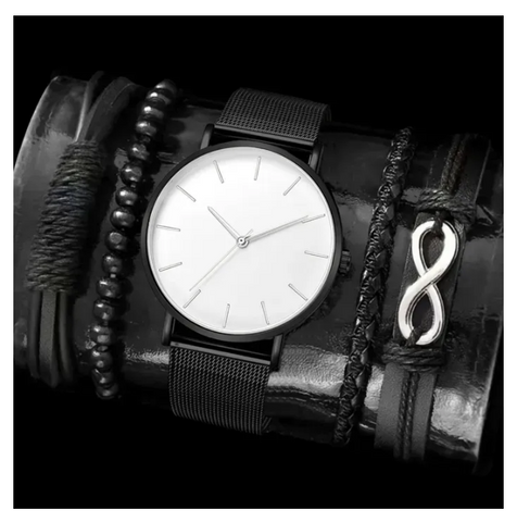 Подарочный набор Часы + браслет (59527), style3 00-00059527_000058482 фото