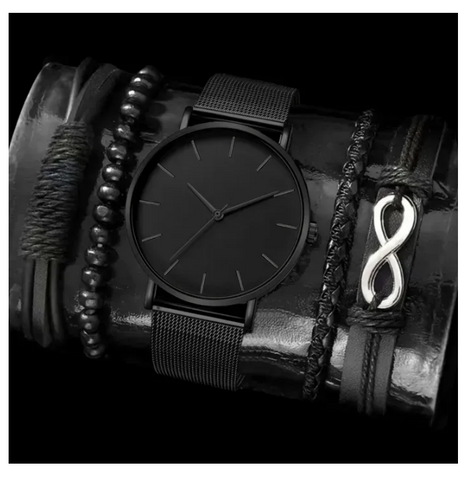 Подарочный набор Часы + браслет (59527), style4 00-00059527_000058482 фото