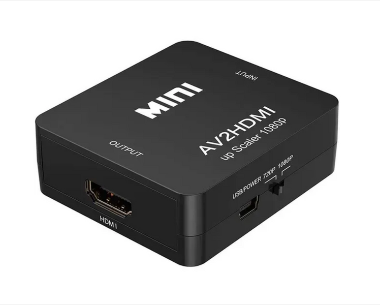 Переходник AV2HDMI Up Scaler 1080P Black 43643747374 фото