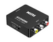 Переходник AV2HDMI Up Scaler 1080P Black 43643747374 фото 1