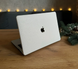 Чехол накладка кожаный на MacBook Pro 16.2 A2485 | A2780, Белый 16300 фото 4