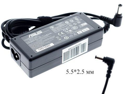 Блок питания к ноутбуку ASUS 5.5x2.5 мм 65W 19V 3.42A  гшк939к93 фото