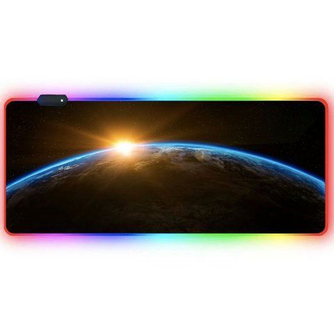 LED коврик для мышки, Горизонт 80x30 см 00-00024591_13171 фото