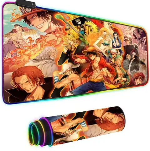 Коврик для мышки LED 80*30 см. Anime, Print 4 6496 фото