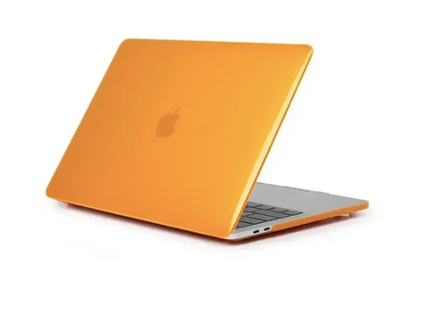 Чохол накладка для MacBook Pro 16" A2485/A2780 Пластиковий, Помаранчевий 1600 фото