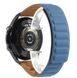 Ремінець силіконовий магнітний MagStrap 20 мм Samsung Galaxy Watch 4 | AMAZFIT Bip | GTS | GTR, Синій 00-00039217_20 фото 1