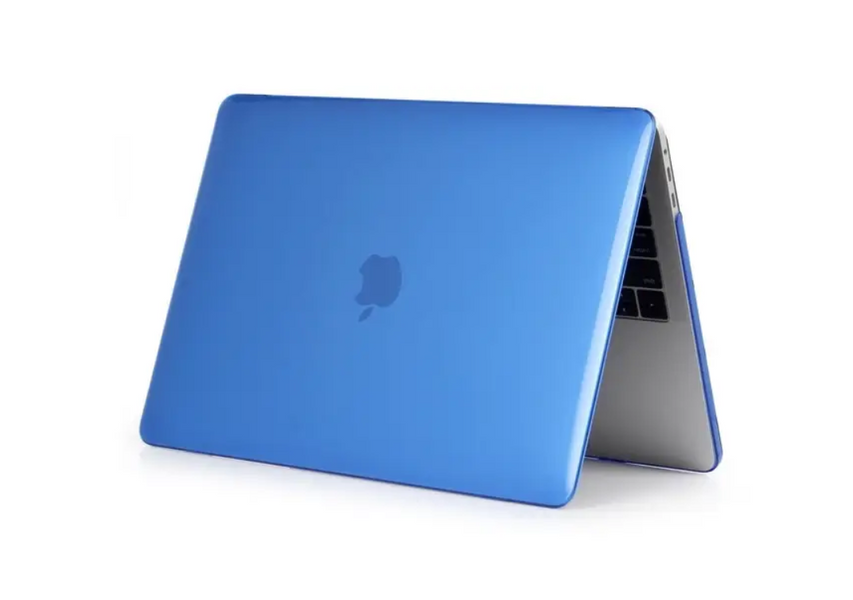 Чохол на MacBook air 13 (2018 - 2020 | M1 | A1932 | A2337)  Пластиковий Синій  3473859395340503 фото