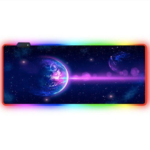 LED коврик для мышки Планета 80х30 см 00-00024591_13172 фото