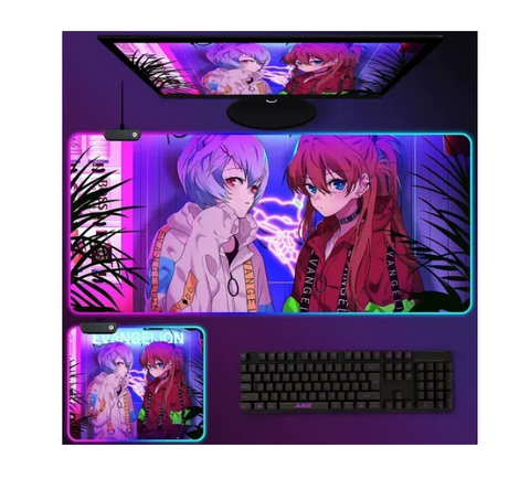 Коврик для мышки LED 80*30 см. Anime, Print 10 6496 фото