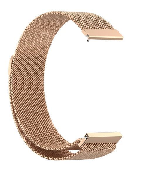 Ремінець міланська петля Blackpink 22mm для Cмарт годинника AMAZFIT GTR-42 / GTS, Золотий 00-00039217_53 фото
