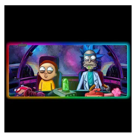 LED коврик для мышки "Rick and morty" 80*30 см, 17 6358 фото