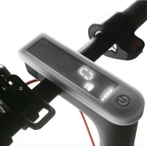 Синіконова накладка на верхній панель самоката Xiaomi Mijia M365, Біла 00-00038800_000039657 фото