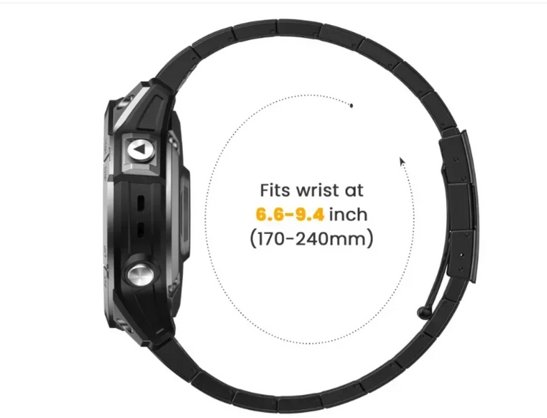 Ремешок металлический для Garmin 22 mm TITANIUM Gold gg_003_bb фото