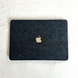 Чехол накладка кожанный на MacBook Pro 14 (A2442/2779/2981/2992) , Черный 6200 фото 1