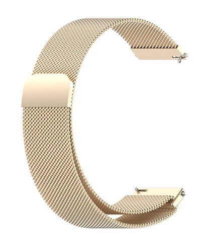 Ремінець міланська петля Blackpink 22mm для Cмарт годинника AMAZFIT GTR-42 / GTS Beige Gold 00-00039217_56 фото