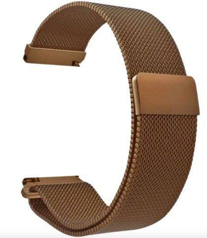 Ремінець міланська петля Blackpink 22mm для Cмарт годинника AMAZFIT GTR-42 / GTS Коричневий 00-00039217_57 фото