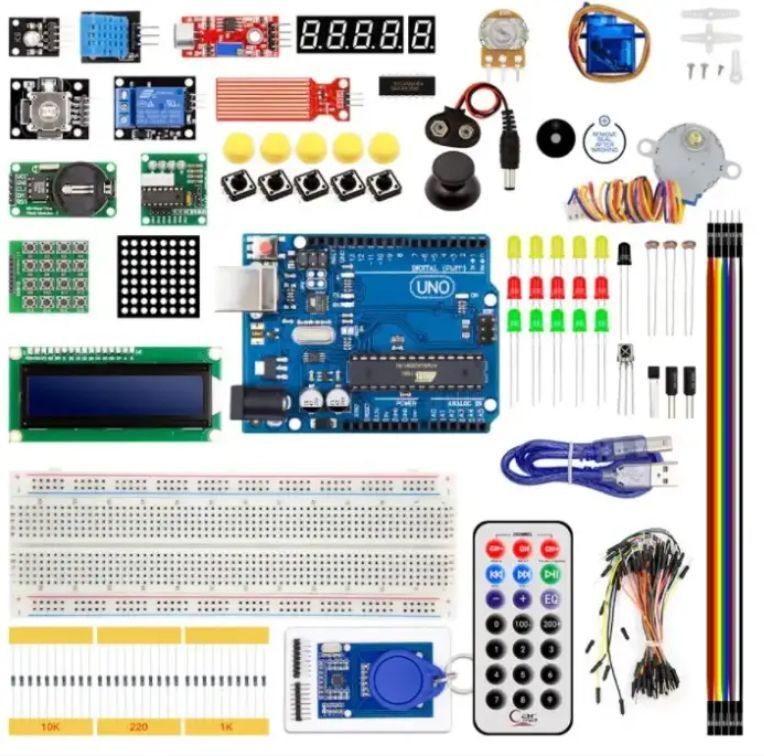 Купить Большой набор Arduino Uno плата R3 Basic из 39 элементов. ARDN-2 ...
