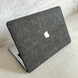Чехол накладка кожанный на MacBook Pro 14 (A2442/2779/2981/2992) , Серый 6200 фото 1