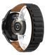 Ремінець силіконовий магнітний MagStrap 22 мм Samsung Galaxy Watch 4 | AMAZFIT Bip | GTS | GTR, Чорний 00-00039217_200 фото 1
