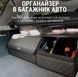 Органайзер в авто, чорний з червоною стрічкою orgrd фото 3