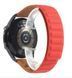 Ремінець силіконовий магнітний MagStrap 22 мм Samsung Galaxy Watch 4 | AMAZFIT Bip | GTS | GTR, Червоний 00-00039217_201 фото 1