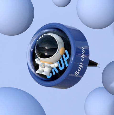 Автомобільний ароматизатор Space Astronaut Blue AASA02 фото