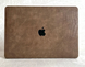 Чехол накладка кожаный MacBook Pro 16.2 A2485 | A2780, Коричневый 16300 фото 1