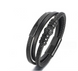 Шкіряний браслет Premium Black Шкіряний браслет Premium  Black фото 1