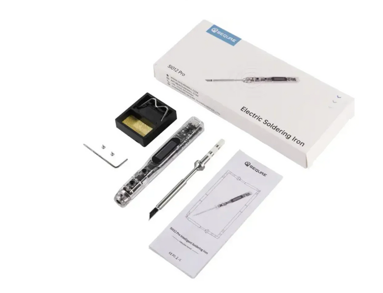 Портативний паяльник Sequre SI-012 Pro 65w 24v жало T12 K JJHIPK